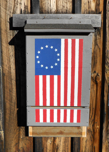BCI Bat Houses American Flag Themed