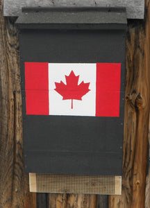 Bat House w/Canadian Flag